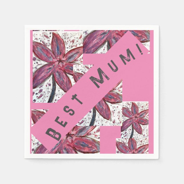 Mom! Napkin (Front)