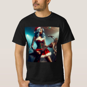 Mom Noel Heavy Metal: Let the Concert begin! T-Shirt