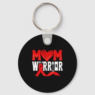 Mom Of A Heart Warrior Chd Heart Disease Awareness Key Ring