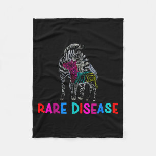 Mom Of A Rare Disease Warrior Mom Rare Disease Awa Fleece Blanket