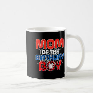 Mom Of Birthday Boy Sder Bday Party Family Matchin Coffee Mug