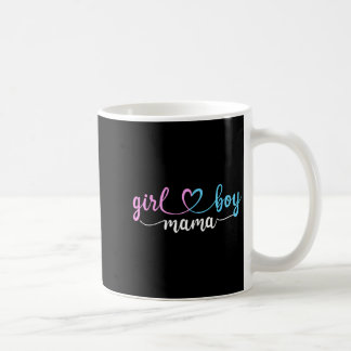 Mom of both mama of boys and girls  coffee mug