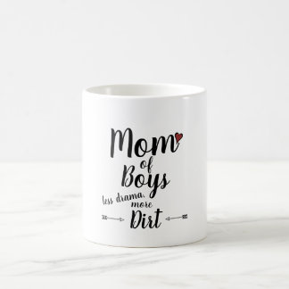 MOM OF BOYS MUG,GIFT COFFEE MUG