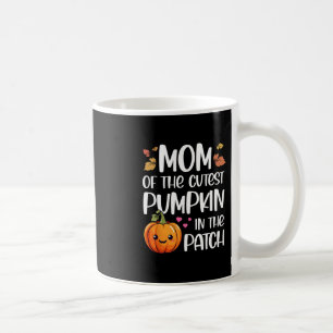 Mom Of Cutest Pumpkin In The Patch Halloween Thank Coffee Mug