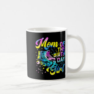 Mom of the birthday girl costume cute roller skate coffee mug