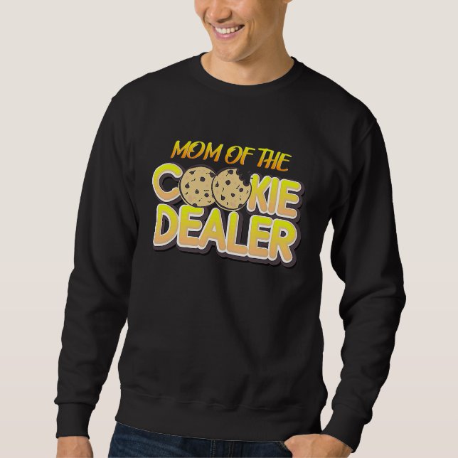 Mom of the Cookie Dealer  Scout For Girls Sweatshirt (Front)