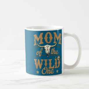 Mom Of The Wild One Cowboy Western Rodeo Party Mat Coffee Mug