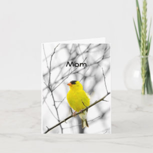 "MOM" ON YOUR BIRTHDAY TWEETING HAPPY BIRTHDAY CARD