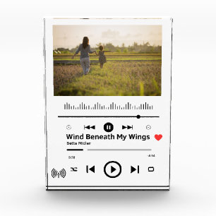 MOM (PERSONALIZED) PHOTO BLOCK - Music Gift