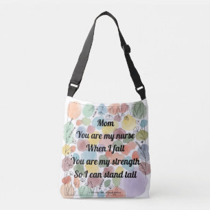 Mom Poem Crossbody Bag