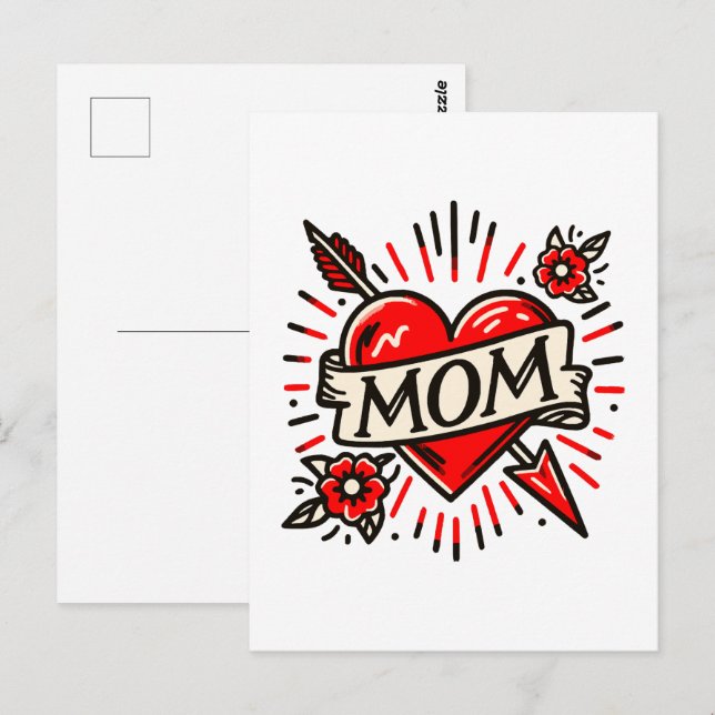 MOM POSTCARD (Front/Back)
