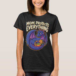 Mom Protects Everything Fantasy Art T-Shirt
