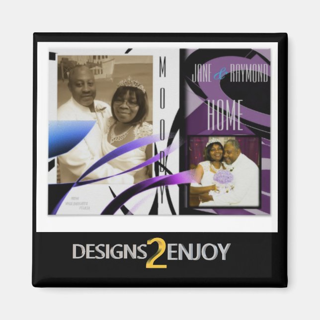 Mom & Raymond Magnet (Front)