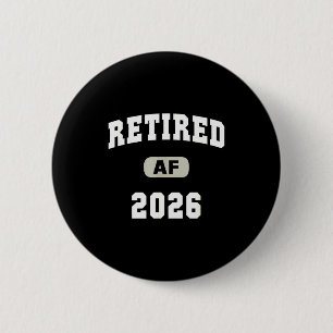 Mom Retired Af 2026 Mother Cruise Mom Trip Keepsak 6 Cm Round Badge
