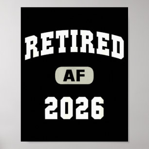 Mom Retired Af 2026 Mother Cruise Mom Trip Keepsak Poster