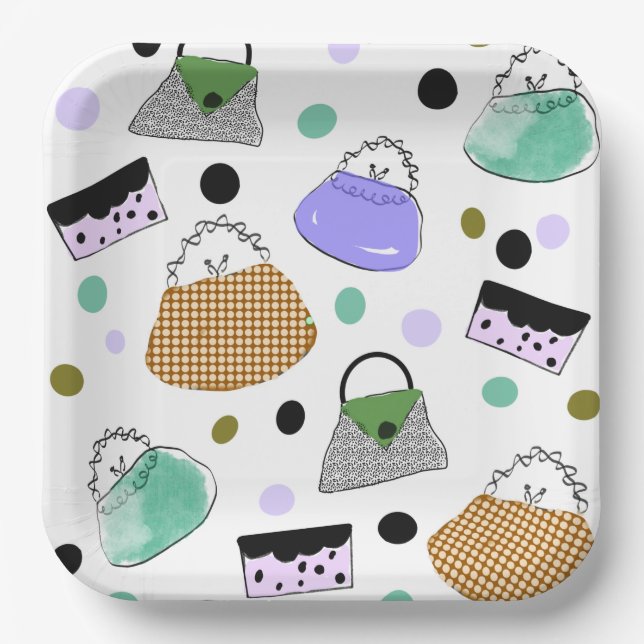 MOM’S PURSES 👛  Plate (Front)