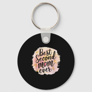 Mom second mom ever mother's day  key ring