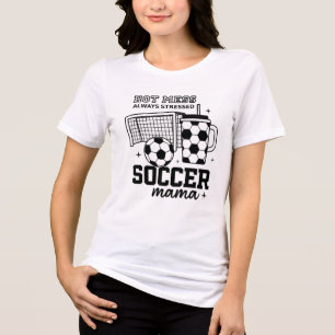 Mom Shirt – Hot Mess Always Stressed Design