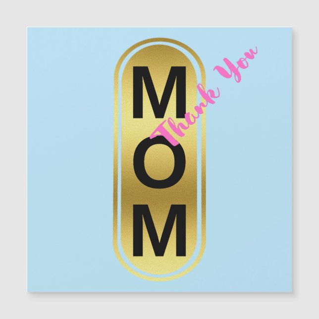 Mom, Thank You! (Front)
