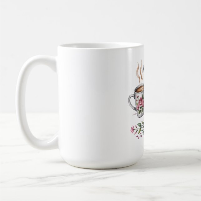 Mom Vibes Only Coffee Mug (Left)