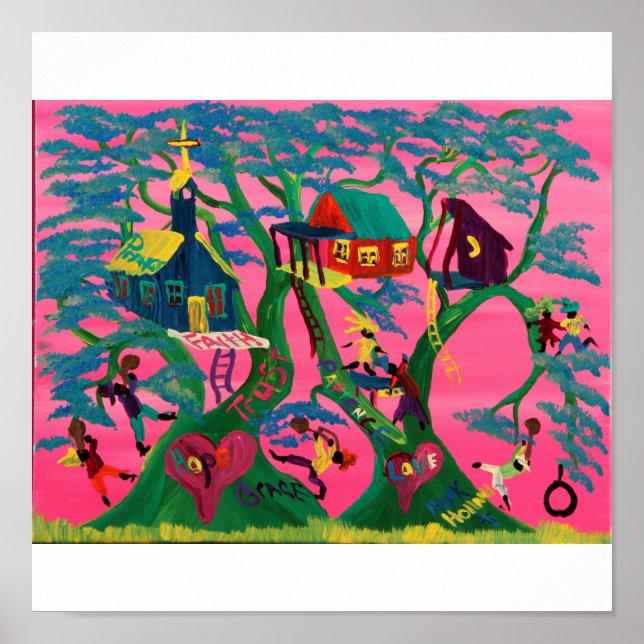 MOMA'S LOVE TREE POSTER (Front)