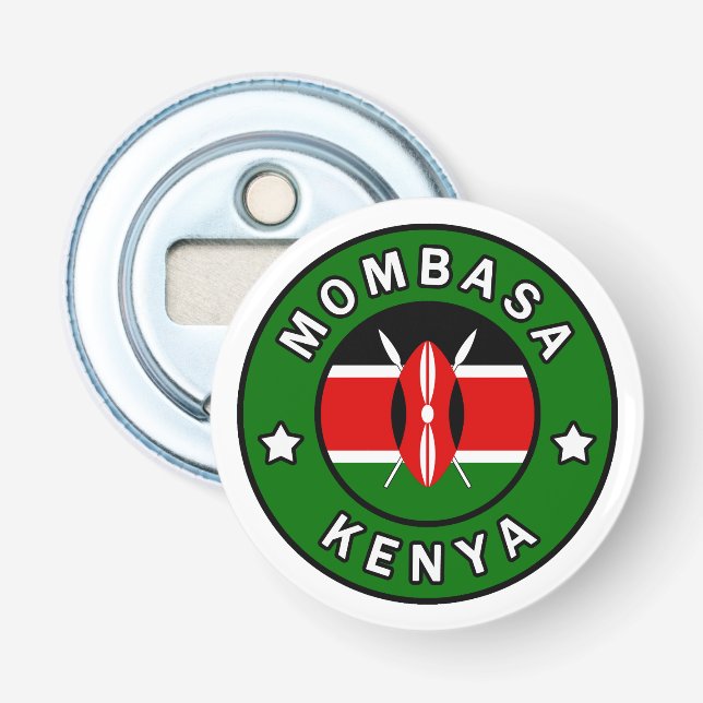 Mombasa Kenya Bottle Opener (Front)