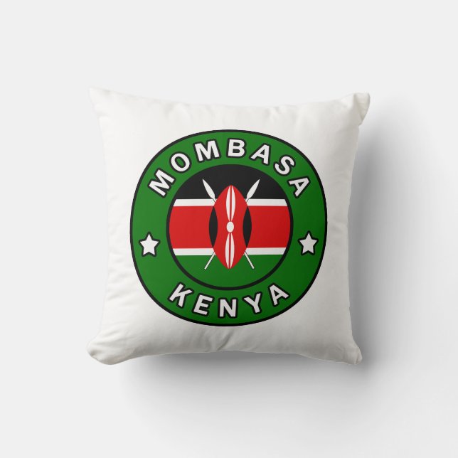 Mombasa Kenya Cushion (Front)