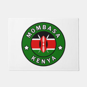 Mombasa Kenya Doormat