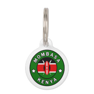 Mombasa Kenya Pet Tag