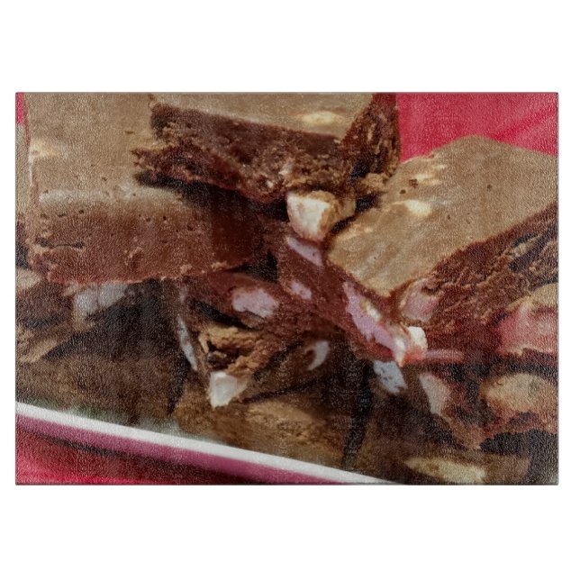 momcherrymarshmallowfudge cutting board (Front)