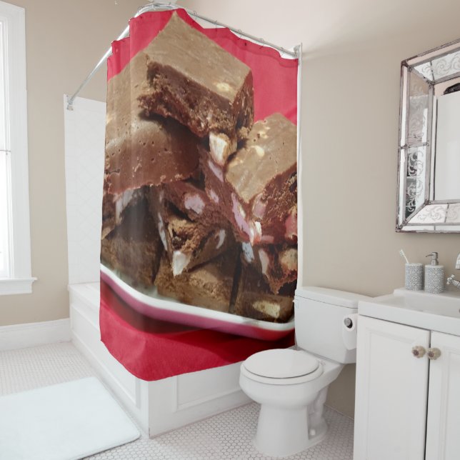 momcherrymarshmallowfudge shower curtain (In Situ)