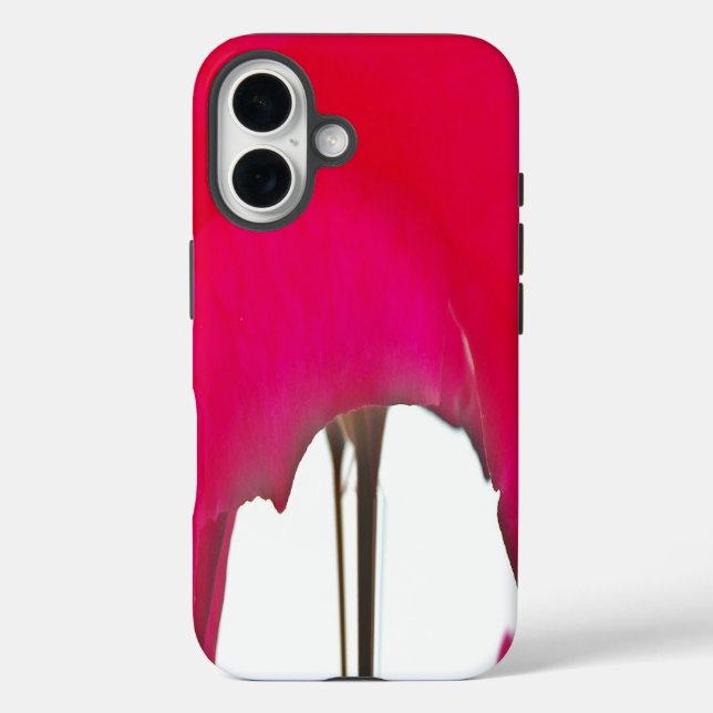 Moment Captured: A Red Rose Petal Elegance Case-Mate iPhone Case (Back)