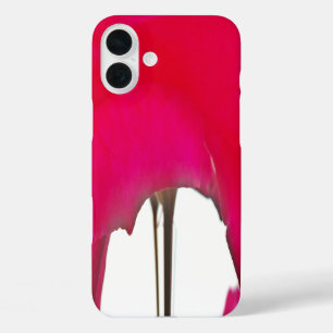 Moment Captured: A Red Rose Petal Elegance iPhone 16 Plus Case