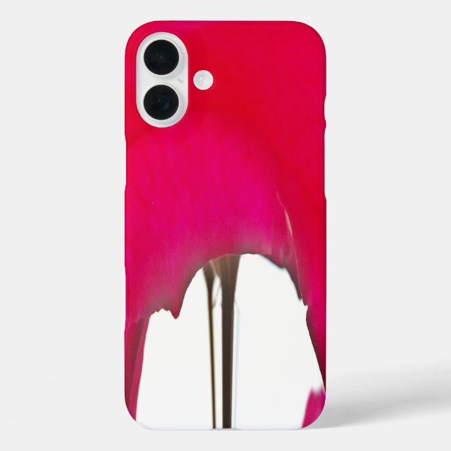 Moment Captured: A Red Rose Petal Elegance Case-Mate iPhone Case (Back)