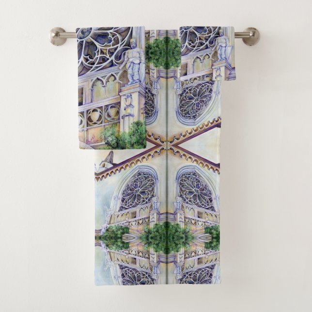 Moment in Budapest Bath Towel Set (Insitu)