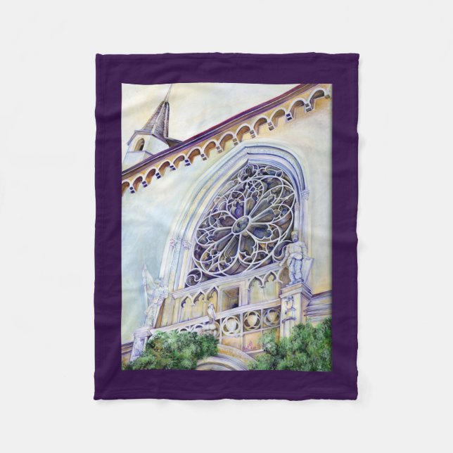 Moment in Budapest Fleece Blanket (Front)