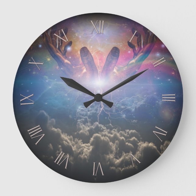 Moment of creation large clock (Front)