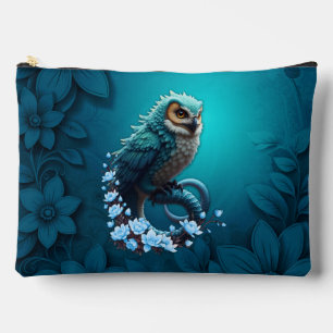 Moment of Wisdom, The magical, majestic, cute owl. Accessory Pouch