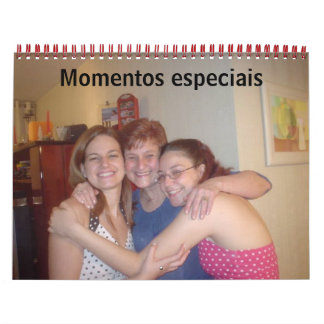 Momentos especiais calendar