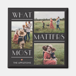 Moments Matter Personalised Photo Magnet