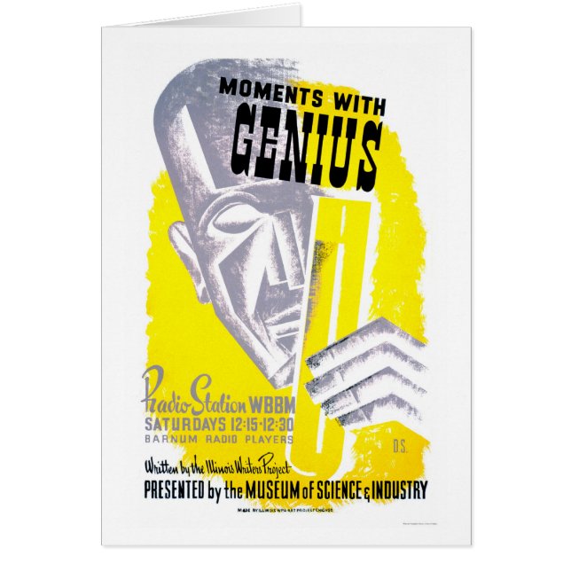 Moments With Genius 1941 WPA (Front)