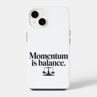 Momentum is Balance - Typography