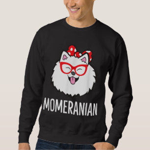 Momeranian Funny Pomeranian Mum Cute Pet Pomerania Sweatshirt