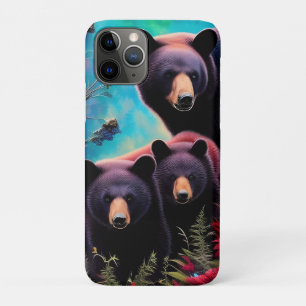 Momma Bear and cubs iPhone 11 Pro Case
