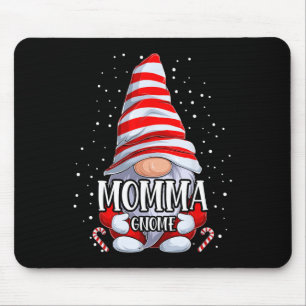 Momma Gnome Christmas Pyjamas Matching Family Grou Mouse Pad
