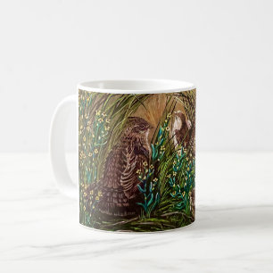 Momma Grouse and Babies Coffee Mug