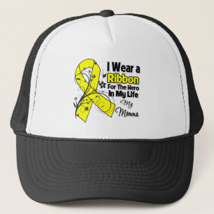 Momma Hero in My Life Sarcoma Awareness Trucker Hat