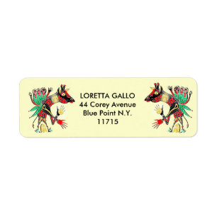 momma label. return address label