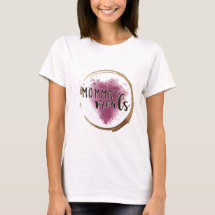 Momma's Meals Short Sleeve Maternity Shirt