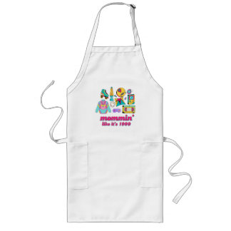 Mommin' Like It's 1999 - Funny Y2K Mum Gift Long Apron